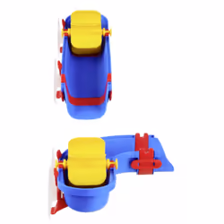 Aquaplay Sploshy Cascade Set da gioco per vasca Blu, Rosso, Giallo
