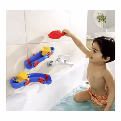 Aquaplay Sploshy Cascade Set da gioco per vasca Blu, Rosso, Giallo - Vista aggiuntiva 4