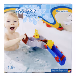 Aquaplay Sploshy Mountain Set da gioco per vasca Blu, Marrone, Rosso, Giallo - Vista aggiuntiva 6