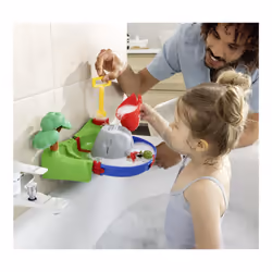 Aquaplay Sploshy Volcano Set da gioco per vasca Blu, Marrone, Verde, Grigio, Rosso, Giallo - Vista aggiuntiva 4