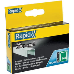 Rapid 11910731 No. 140 Graffe a Filo Piatto 10 mm, Acciaio