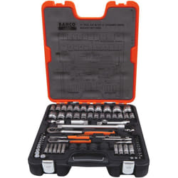 Bahco - Set di chiavi a bussola 77 pezzi 1/4' e 1/2' SLine S800 in valigetta