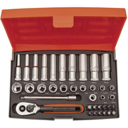 Bahco - Kit di chiavi a bussola 37 parti SL25L
