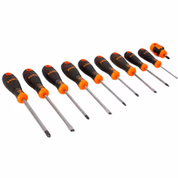 Set di cacciavite BahcoFit BAHCO B219.010 - Punta con finitura fosfatata per maggiore precisione - Impugnatura bi-componente ...