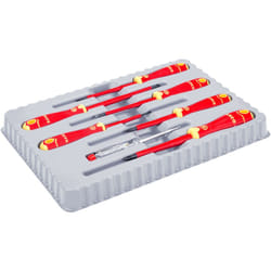 Set di cacciaviti isolati Fit vde con impugnatura multicomponente e tester di tensione 150-250 v - B220.027 - Bahco