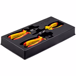 Set di 3 pinze universale isolate ERGO™ BAHCO 9897S/3 - Per intervenire su apparecchi sotto tensione fino a 1.000 V a norma I ...