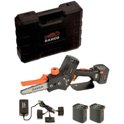 Motosega a batteria Bahco BCL15IB (3 x 4,2 Ah + caricabatterie + valigetta)
