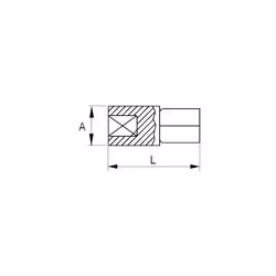 Bahco 8164-1/2 Adattatore di presa