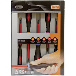 Ergo Elettricisti Kit cacciaviti 5 parti Taglio, Croce Pozidriv - Bahco