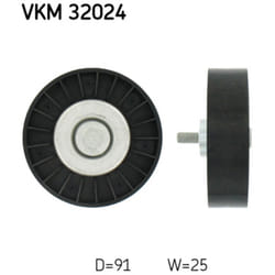 Puleggia di rinvio/guida, cinghia trapezoidale SKF VKM 32024