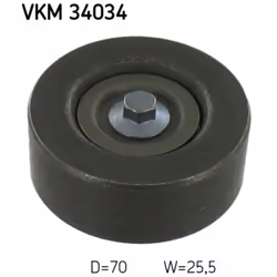 Puleggia di rinvio/guida, cinghia trapezoidale SKF VKM 34034