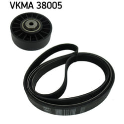 Set di cinghie Poly-V SKF VKMA 38005