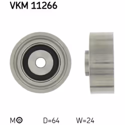 Azionamento rullo tenditore: manuale. Diametro [mm]: 64. Indice: VKM 11266. Larghezza [mm]: 24, 24. Numero del Produttore: VK ...
