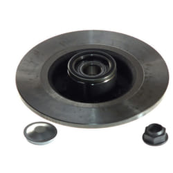 Disco freno SKF VKBD 1009 posteriore, pieno, 1 Pezzo