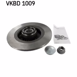 Disco freno SKF VKBD 1009 posteriore, pieno, 1 Pezzo