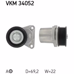 Tendicinghia, cinghia a V SKF VKM 34052 - Vista aggiuntiva 6