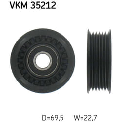 Puleggia di rinvio/guida, cinghia trapezoidale SKF VKM 35212
