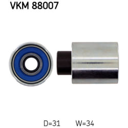 Puleggia di rinvio/guida, cinghia di distribuzione SKF VKM 88007