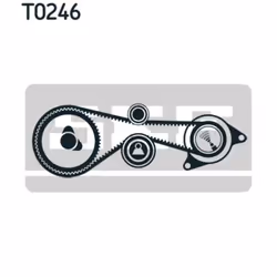 Set di cinghie di distribuzione SKF VKMA 01334