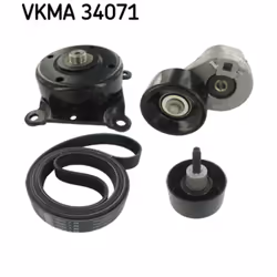 Articolo complementare/info integrativa: con innesto ad attrito viscoso. Indice: VKMA 34071. Larghezza [mm]: 24,92. Lunghezza ...