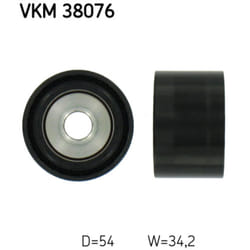 Puleggia di rinvio/guida, cinghia trapezoidale SKF VKM 38076