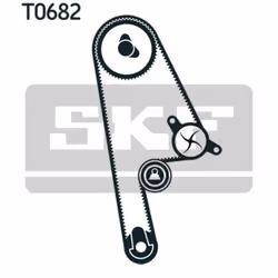 Pompa dell'acqua + kit cinghia di distribuzione SKF VKMC 93616