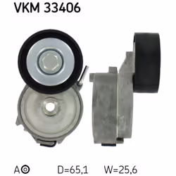 Azionamento rullo tenditore: Automatico. Diametro [mm]: 65. Indice: VKM 33406. Kit riparazione alternativo: VKM 33133-1. Larg ...