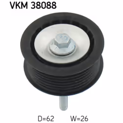 Puleggia di rinvio/guida, cinghia trapezoidale SKF VKM 38088