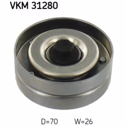 Puleggia di rinvio/guida, cinghia trapezoidale SKF VKM 31280