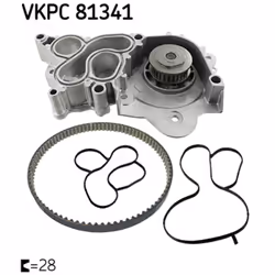 Pompa del refrigerante SKF VKPC 81341