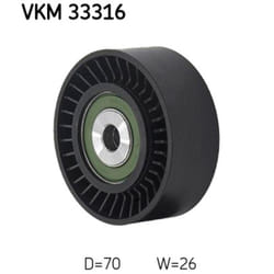 Puleggia di rinvio/guida, cinghia trapezoidale SKF VKM 33316