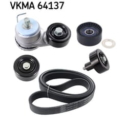Set di cinghie Poly-V SKF VKMA 64137
