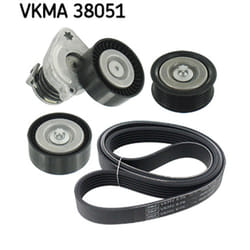 Set di cinghie Poly-V SKF VKMA 38051