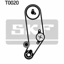 Pompa dell'acqua + kit cinghia di distribuzione SKF VKMC 01031