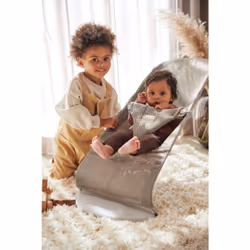 BabyBjorn Bliss sedia a dondolo per bambino Beige, Grigio - Vista aggiuntiva 4