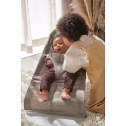BabyBjorn Bliss sedia a dondolo per bambino Beige, Grigio - Vista aggiuntiva 5