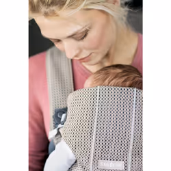 BabyBjorn 021002 Portabebè morbido Cotone, Elastan, Tessuto, Poliestere Grigio - Vista aggiuntiva 3