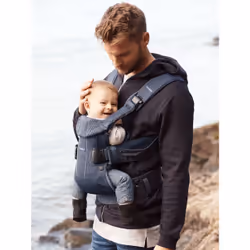 BabyBjorn 098008 Portabebè morbido Cotone, Poliestere Blu marino