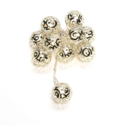 Konstsmide Metal Ball Light Set Ghirlanda di luci decorative 10 lampadina(e) LED