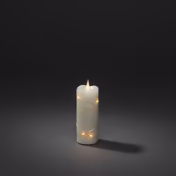 Konstsmide 1824-180, Figura luminosa decorativa, Avorio, Cera, IP20, 4 h, 8 h