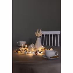 Konstsmide LED Dekolichterkette Perlen bunt Ghirlanda di luci decorative 20 lampadina(e) 1,28 W
