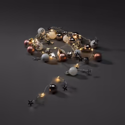 Konstsmide LED Dekolichterkette Perlen bunt Ghirlanda di luci decorative 20 lampadina(e) 1,28 W