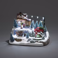 Konstsmide 3447-000, Figura luminosa decorativa, Plastica, IP20, 10 lampadina(e), LED, 1,4 W
