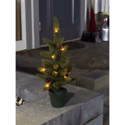 Konstsmide 3780-100 albero di natale artificiale Preilluminato
