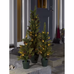 Konstsmide 3780-100 albero di natale artificiale Preilluminato