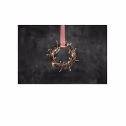 Konstsmide 6218-200, Figura luminosa decorativa, Rosso, Trasparente, Trasparente, 30 lampadina(e), LED, Bianco caldo
