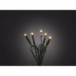 Konstsmide 6555-870, Ghirlanda di luci decorative, Verde, Plastica, Luce d'atmosfera, IP20, CE