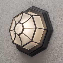 Konstsmide 7091-750, 1 lampadina(e), IP23, Nero