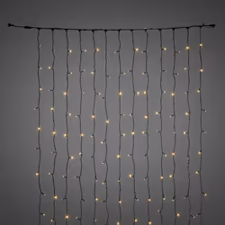 Konstsmide 4825-807, Ghirlanda, Plastica, Nero, 0,1 m
