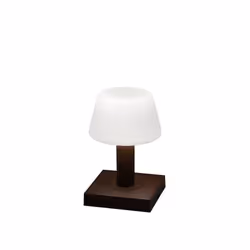 Konstsmide 7825-972, Illuminazione da tavolo da esterno, Colore ruggine, Alluminio, IP54, Facciata, Giardino, Sentiero, Entra ...